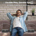 VMIDirect Portable Bluetooth Karaoke Speaker for superior stereo sound with double play feature
