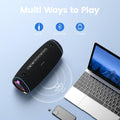 VMIDirect Portable Bluetooth Speaker with multiple playback options and sleek design