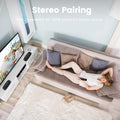 VMIDirect Portable Bluetooth Speaker with Stereo Pairing for Powerful 120W Sound Experience