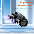 VMIDirect Portable Bluetooth Speaker with impressive stereo sound and punchy bass for clear audio