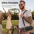 VMIDirect Portable Bluetooth Speaker with carrying strap for music on-the-go