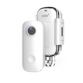 VMIDirect Sports Wifi Action Camera in white with protective case for outdoor adventures