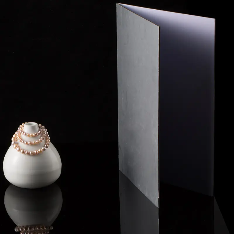 VMIDirect Striped Photography Background Paper in Gray with a White Vase and Pearls for Studio Use
