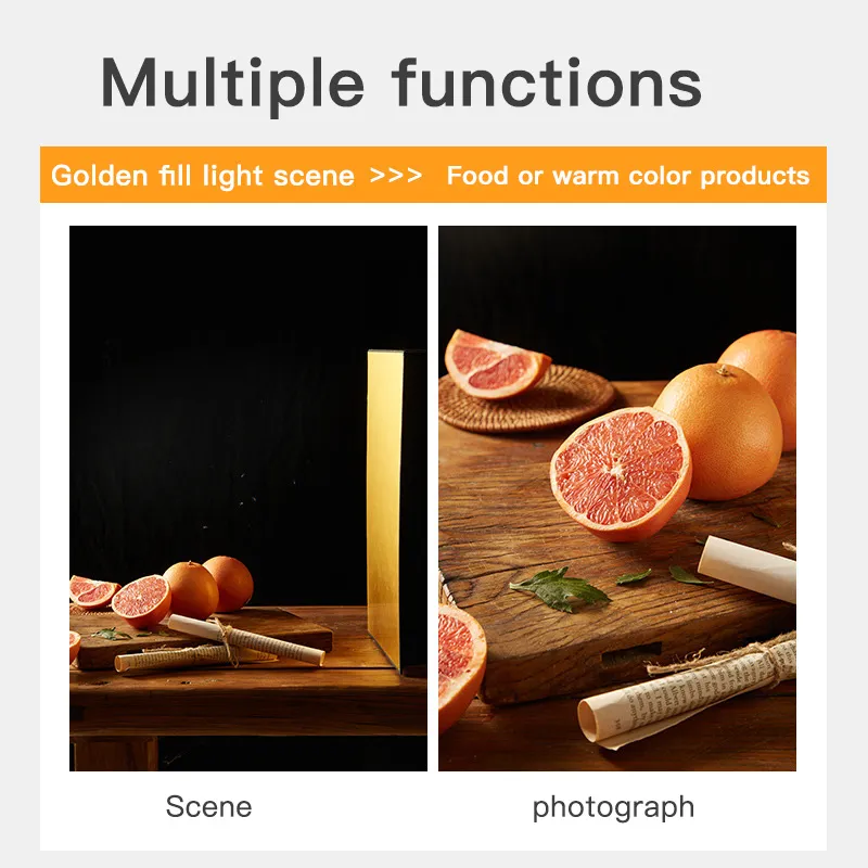 Striped Photography Background Paper with versatile uses for food and warm color product photography