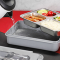 900ml Electric Heating Lunch Box with Removable Stainless Steel Containers for Easy Meal Prep