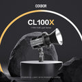 Synco COLBOR CL100X 110W monolight showcasing powerful light for professional photography and studio use