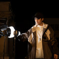 Synco COLBOR CS25 lantern softbox attached to photography lights for enhanced lighting effects