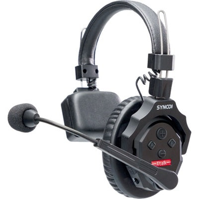 Syncon Wireless Communication Headset for Filmmaking with Adjustable Mic and Comfortable Design