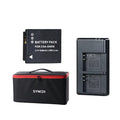 Synco Xtalk accessories kit featuring a battery pack and dual charger for optimal microphone performance