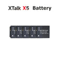Synco Xtalk accessories kit featuring five replacement batteries for extended audio recording sessions