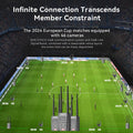 Intercom setup with SYNCO Xtalk signal booster for seamless communication at the 2024 European Cup matches