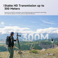VMIDirect Wireless Video System with stable HD transmission range up to 300 meters for quality filming