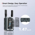VMIDirect Wireless Video System with 1.47-inch display and intuitive button layout for easy operation
