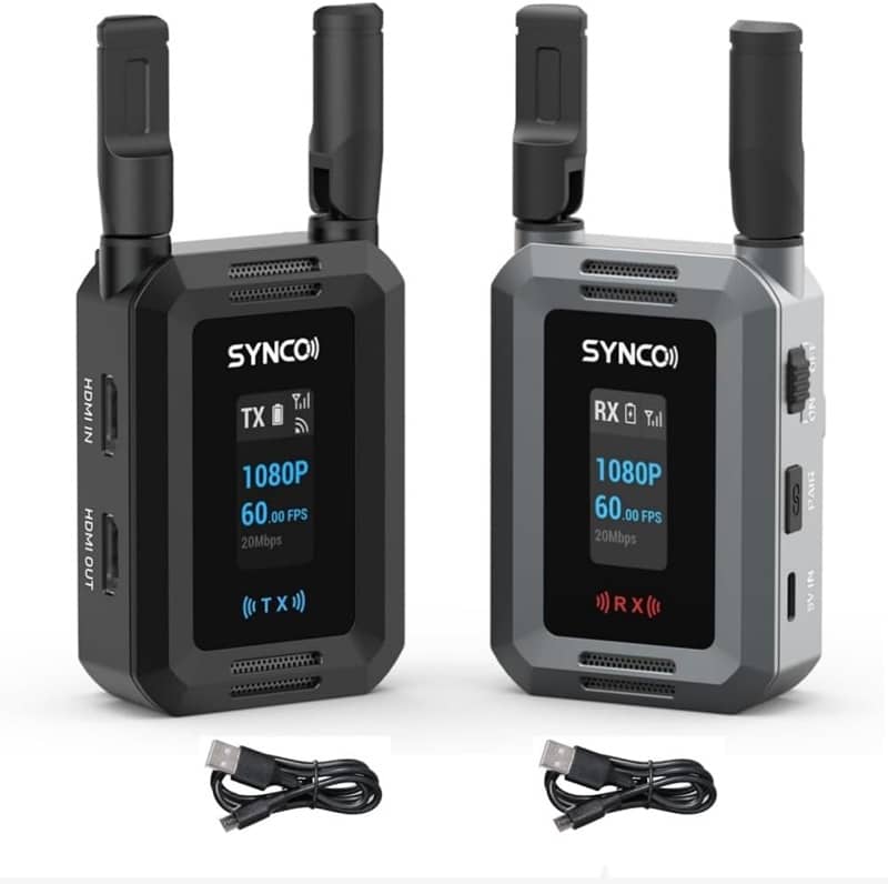 VMIDirect Wireless Video System with Tx and Rx units for high-quality video transmission