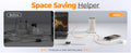 Extension cord used as a desktop charging station for multiple devices keeping cables organized and tidy
