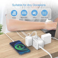 VMIDirect Travel Power Strip with multiple outlets and USB ports for hotels, offices, and dorm rooms