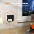 Tessan WS01AUS Wall outlet surge protector with multiple protections for home appliances