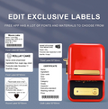 VMIDirect Waterproof Thermal Label Stickers with editable templates for various labeling needs