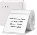 VMIDirect Waterproof Thermal Label Stickers on Roll, 50mm x 50mm, 150 labels per roll