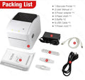 VMIDirect Thermal Waybill Printer A6 Shipping Label with included accessories and user manual
