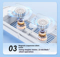 VMIDirect tower fan with magnetic suspension silent motor for quiet operation at 22 decibels