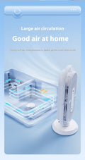 VMIDirect tower fan with large air circulation for improved room ventilation and strong airflow