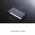 Transparent Acrylic Geometric Photo Props in rectangular shape, ideal for photo shoots and creative displays