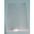 Transparent Acrylic Geometric Photo Props with Vertical Ribbed Design for Creative Photography