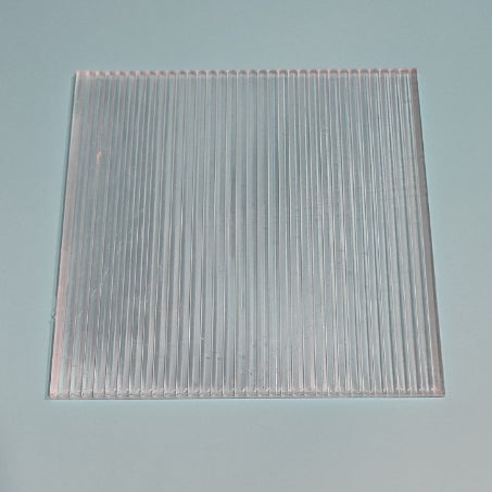 Transparent Acrylic Geometric Photo Props with textured lines for creative photography setups