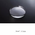 Transparent Acrylic Geometric Photo Props Round Disc 8cmx1.5cm Ideal for Photography and Studio Use