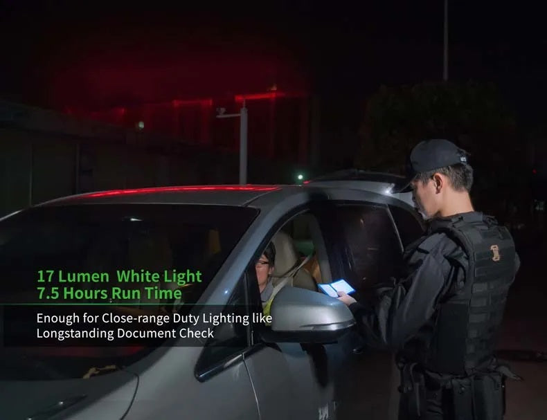 VMIDirect Tri-LED Sources Clip-Light with 17 Lumen White Light for Duty Lighting and Long Document Checks