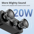 VMIDirect Bluetooth Speaker with 20W output for louder and richer sound quality