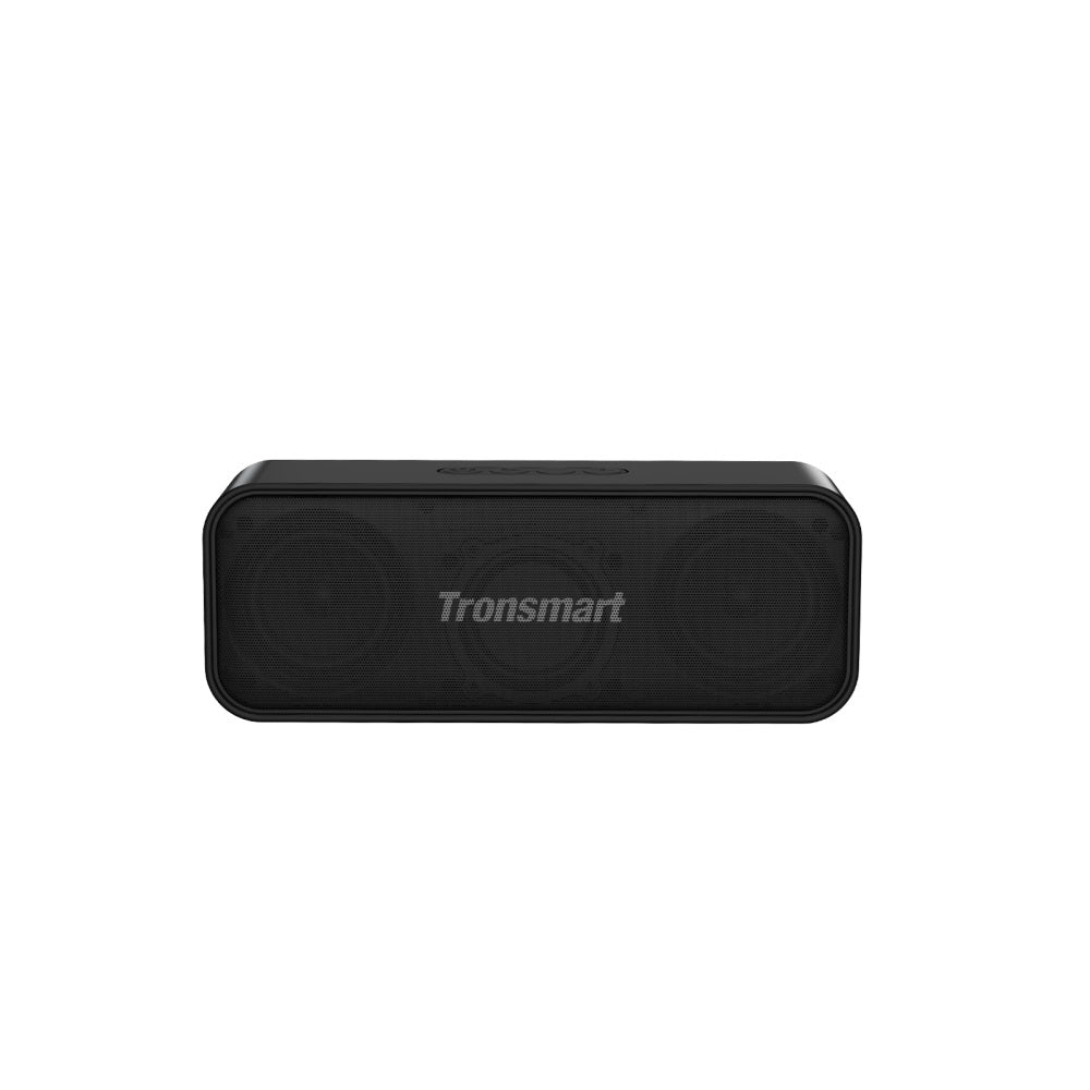 Tronsmart Bluetooth Speaker in black with powerful stereo sound and compact design