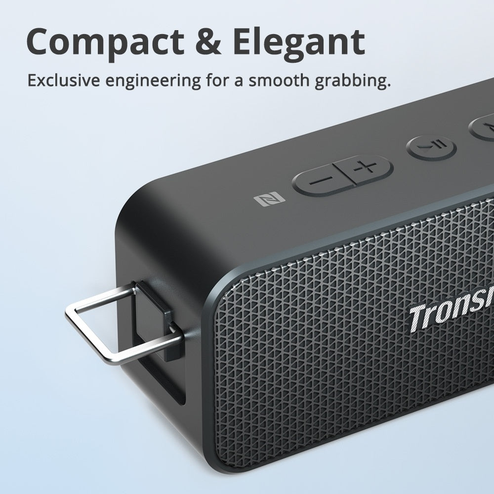 VMIDirect Bluetooth Speaker with compact design and smooth-grabbing engineering features