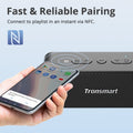 Tronsmart Bluetooth Speaker with Fast NFC Pairing and user-friendly controls for easy connectivity
