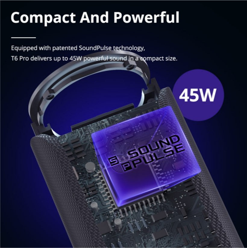 VMIDirect Bluetooth Speaker with 45W SoundPulse technology for powerful, compact audio performance