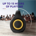 VMIDirect Mini Bluetooth Speaker with 15 Hours of Playtime and Stylish Light Display