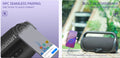 VMIDirect Mini Bluetooth Speaker with NFC Pairing and Built-In Powerbank for Charging Devices
