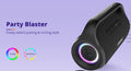 VMIDirect Mini Bluetooth Speaker with LED lights and pulsing sound effects for parties