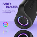 VMIDirect Mini Bluetooth Speaker with LED light effects for an engaging party experience
