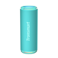 Tronsmart Portable Bluetooth Speaker in teal color with vibrant LED lights and durable design