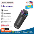 Tronsmart T7 Black Portable Bluetooth Speaker with Deep Bass, 12 Hours Playtime, and IPX7 Waterproof Rating