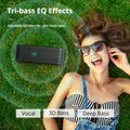 VMIDirect Portable Speaker with Adjustable Tri-bass EQ Effects for Enhanced Music Experience