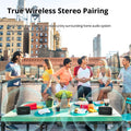 VMIDirect Portable Speaker with True Wireless Stereo Pairing for enhanced sound outdoors