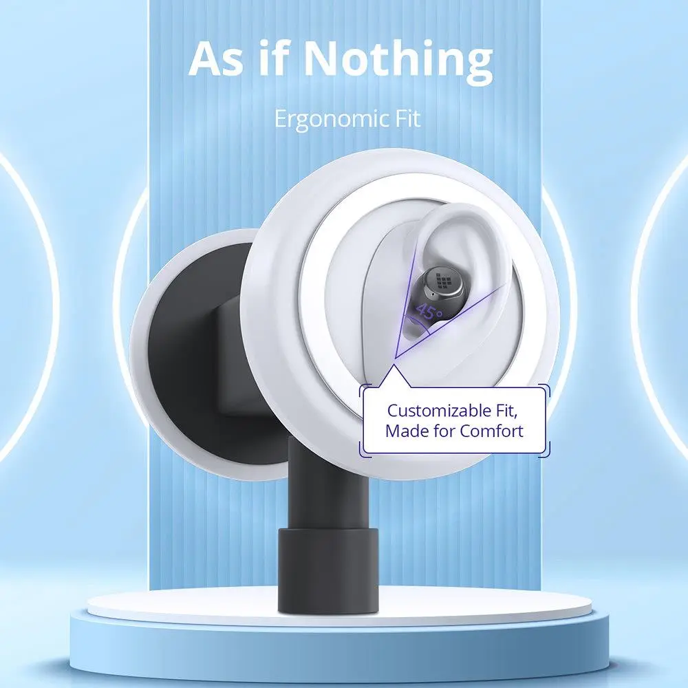 VMIDirect TWS Earbuds Mic featuring an ergonomic design for a customizable and comfortable fit