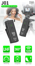 Personal UHF wireless IEM system with 16 channels and 50m distance for clear audio monitoring