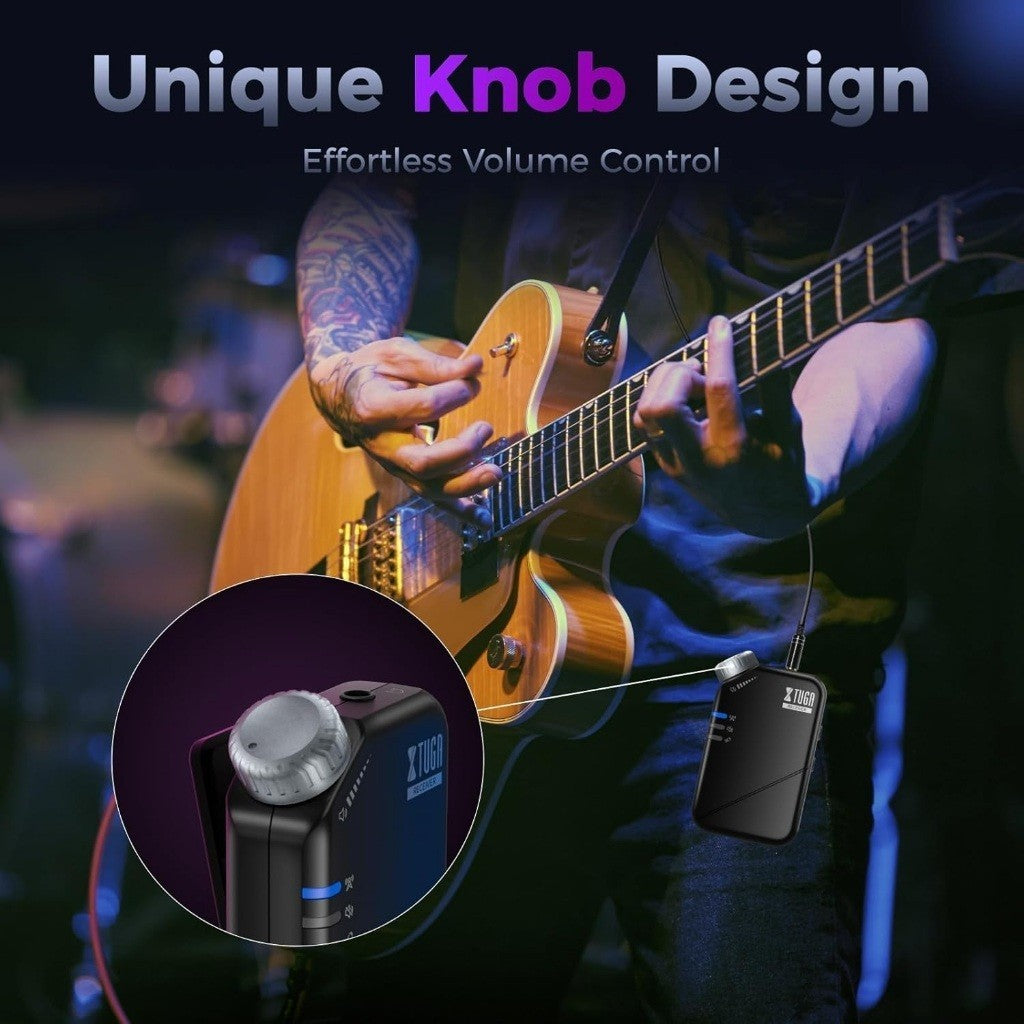 VMIDirect Wireless In-Ear Monitor System featuring a unique knob design for effortless volume control