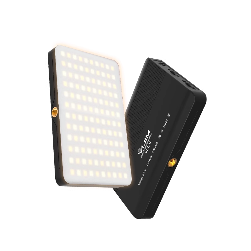 VMIDirect RGB Mini LED Video Light with adjustable brightness for photography and videography