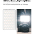 VMIDirect RGB Mini LED Video Light with 120 lamp beads for high brightness and photography use