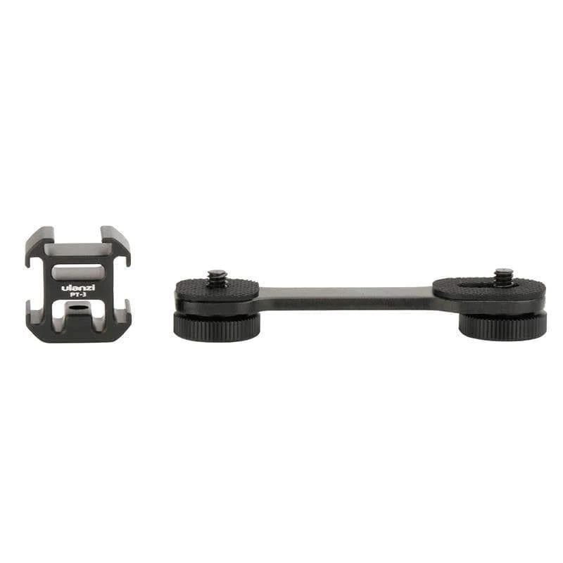 Ulanzi PT-3 extension bracket for camera accessories with dual mounting points for stability